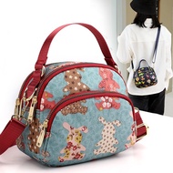 FB4 New Style Messenger Bag Casual Oxford Cloth Printed Ladies Shoulder