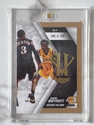Nba Panini卡 Kobe Bryant  Kobe Herovillan系列