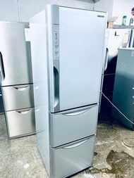貨到付款 ﹏ 有保養 ﹏ 三門 雪櫃 銀面 日立 HITACHI ((多門冰箱))