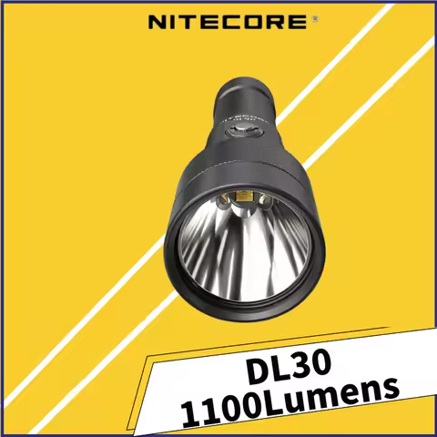 NITECORE DL30 Dive Flashlight For 100 Meters Submersible 788m Long Range Spotlight With USB-C Rechar