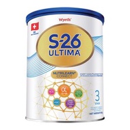 惠氏 - Ultima 3號幼兒成長配方奶粉800克 (7613287428233) [Wyeth S26] [新/舊包裝隨機發送] #香港行貨 #正貨保証