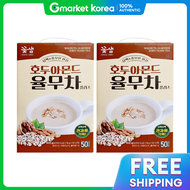 Kkot Saem Walnut Almond Jobs Tears Tea 50 Sticks X 2 (100 Sticks)