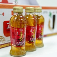 Korean Red Ginseng Water KGS Bottle With Fresh Ginseng Root