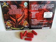 DOPING ATP RED DEVIL AYAM JALU AJI Isi 6 Kapsul HERBAL MENINGKATKAN TADAH MENTAL TENAGA NAFAS AMPUH