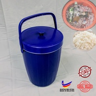 Maxonic M308 Rice Bucket Cooler Box Ice Bucket Bekas Nasi Flask Nasi Hot & Cold Food container with 
