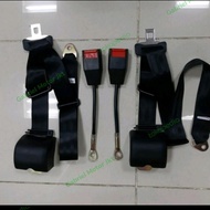 3-point safety belt automatic dotted/ - right set Kiri