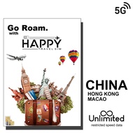 China,Macau,HK Travel Sim card