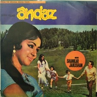 Shankar-Jaikishan ‎– Andaz (12" Used LP-Piring Hitam)