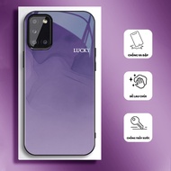 Ốp Lưng cho SAMSUNG GALAXY A31 A51 A71M51 Mặt kính cường lực cao cấp HOẠ TIẾT CẨM THẠCH