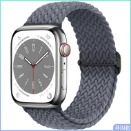 Nylon Elastic Braided Strap for smartwatch Ultra 2 Ultra 49mm Series 10 1 2 3 4 5 6 7 8 9 SE 46mm 41