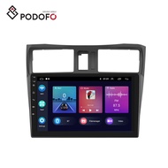 Podofo Android 13 2Din 9'' 1+16/2+32G Car Stereo For Nissan Cefiro A33 2003-2012 Wireless Carplay GP