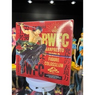 2nd Hand Has BWFC Zoro Box Solo onepiece One Piece Gold Cat Sharp Very Beautiful Condition Not Diffe