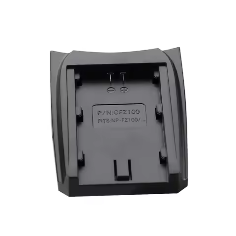 LVSUN Rechargeable FZ100 Battery Adapter Plate for Sony NP-FZ100, BC-QZ1, Sony a9, a7R III, a7 III, 