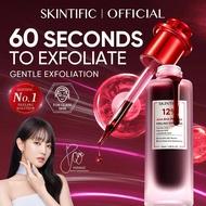 SKINTIFIC Brightening Set SKINTIFIC 12% AHA BHA PHA LHA Peeling Solution Serum 30ML SKINTIFIC Peptid