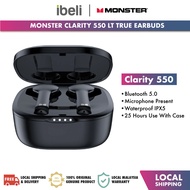 Monster Clarity 550 LT True Wireless Earbud Bluetooth 5.0【Black / White】