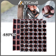 48Pcs/sheet Bike Tire Fix Patch Tire Repair Patch Self-adhesion Tire Patch Vulcanizing Tire Patch