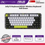 ASUS Jelly75 Keyboard KD201 Wireless Keyboard Volt Green