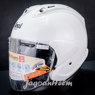 Arai Helmet VZ-RAM | Glass WHITE| Vzram SOLID HALF FACE
