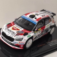 IXO 1/43 SKODA FABIA #18 2023 Skoda Racing Model