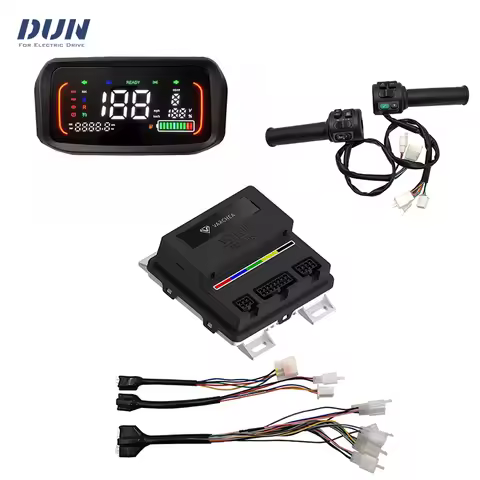 VOTOL EM30S 35A 500W-1.5KW Scooter Controller with T08 Throttle and N7 Display For Mid-drive Hub Mot