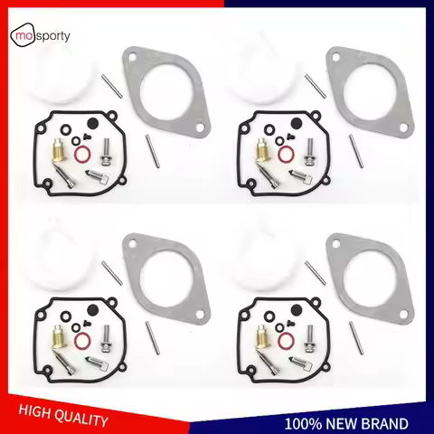 Motorcycle Carburetor Repair Kit For Yamaha Outboard Motor Engine 2T 75HP 80HP 90HP Sierra 18-7291 6