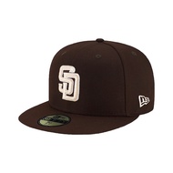 NEW ERA 59FIFTY 5950 MLB San Diego Cleric Brown Baseball Cap Cap Men Fitted Cap [TCC]