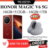 [NEW] HONOR Magic V6 5G (16GB+512GB / 16GB+1TB) l  6600mAH 80W Fast Charge Snapdragon 8 Elite Gen 5