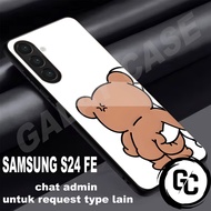 Case hp Samsung s24 FE - softcase glossy shine -GC 18- Motif COUPLE/casing samsung s24 fe/kesing sam