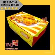 CUSTOM FRIED CHICKEN BOX 17x11x7 KFC CHICKEN BOX 17 3, 11, 7 CUSTOM FRIED CHICKEN BOX
