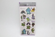 【大人的圖鑑】KAMIO Disney Monster  Sticker 迪士尼怪獸公司 毛毛 貼紙 大人的圖鑑 日本制 Made in Japan