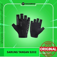 Rockbros S202 Black Cycling Gloves Half Finger Gloves Cycling Gloves