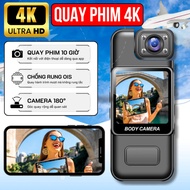 (OfficialStoreHCM) 60fps optical anti-shake camera - Mini Handheld dash cam, travel recording with c