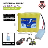 Batrai Mainan / Baterai RC ( Remot Control ) Baterai Tipe NI-CD 4X AA 48V 5000mAh Soket RC Tamiya