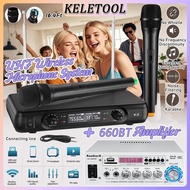 UHF Wireless Microphone Karaoke Microphone Karaoke Set Handheld Karaoke Party Stage Performance Kara