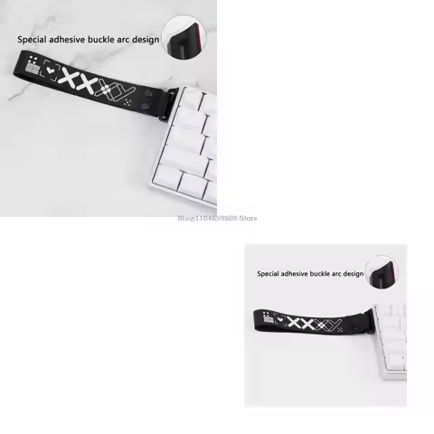 Stylish Pattern Wooting Fire68 Keyboard Strap for Multiple Mechanical Keyboards