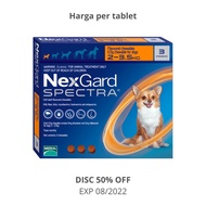 Nexgard SPECTRA Flea And demomex Medicine (For Dogs Of All Sizes)
