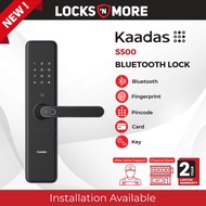 Kaadas S500 Fingerprint, Card & Pincode Digital Lock with Bluetooth App (Philips / Samsung / Yale / 