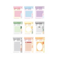[CHL] NOTE FOR Daily Vitality Series Drink Colorful Candy Color Index Notes Sticky Index Sticky Note
