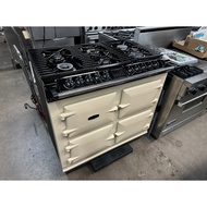Aga range Six Four Series DC6 6 burner 4 oven cooker luxury european stove cream