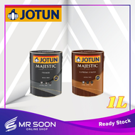 JOTUN Majestic Primer / Supreme Finish 1L  Glossy (Water Based) / Cat Kayu/ Cat Besi /Gardex /Wood Paint /Undercoat Kayu
