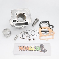 เสื้อสูบ WAVE100S 2005/W100S UBOX ลูก53+ ปะเก็นตีนเสื้อ + ปะเก็นทองแดง + แคมแต่ง ชุด4ชิ้นสุดคุ้ม