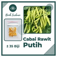 35 Cabai Rawit Putih F1 Cabe - Bibit Sayuran Seribuan