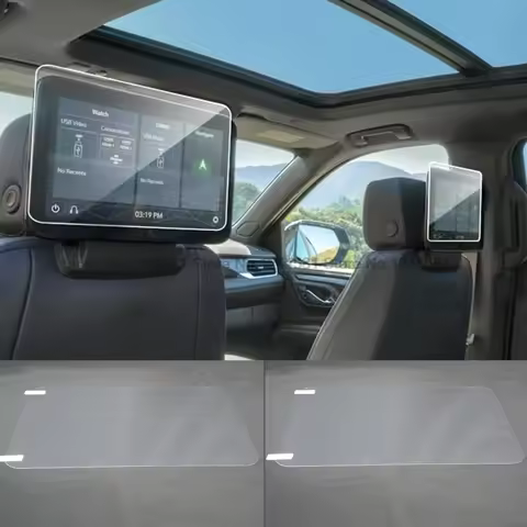 PET Screen Protector For GMC Yukon Denali 2021-2024 12.6 inch Rear-Seat Media Touch-Screens In-Dash 