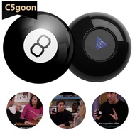 C5GOON Prophecy Ball 10cm Magic 8 Ball Prophecy Black 8 Magic Ball Magic Props New Strange Gift Toys