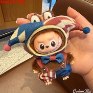 Pakaian Boneka Labubu Mini 4.0, Set Kostum Badut untuk Labubu 10cm17cm, Aksesori Boneka Labubu