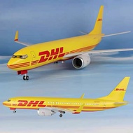 DHL Cargo Boeing 737-800 Aircraft display model 47cm long
