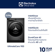 [ติดตั้งฟรี] Electrolux เครื่องซักอบผ้าฝาหน้า ซัก 13 กก. อบ 9 กก. UltimateCare 900 รุ่น EWW1342R9SC 