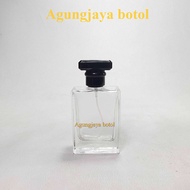 Chanel Perfume Bottle 50 ML Black Thread / Chanel Empty Perfume Bottle / 50ML Glass Perfume Bottle /