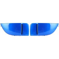 Fog Light Cover Fit for Impreza STI 04-05, 1 Pair ABS Front Fog Light Bezel (Blue)