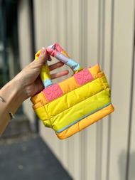 CiPU กระเป๋าสะพายข้าง รุ่น AIRY Tote XS สี New Pastel Rainbow